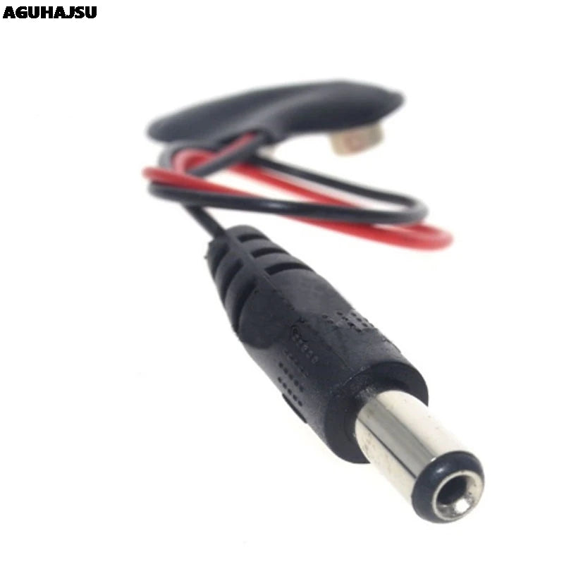 DC 9V Battery Button Power Cable Battery Buckle Snaps Power Cable Connector DC5.5*2.1 For Arduino