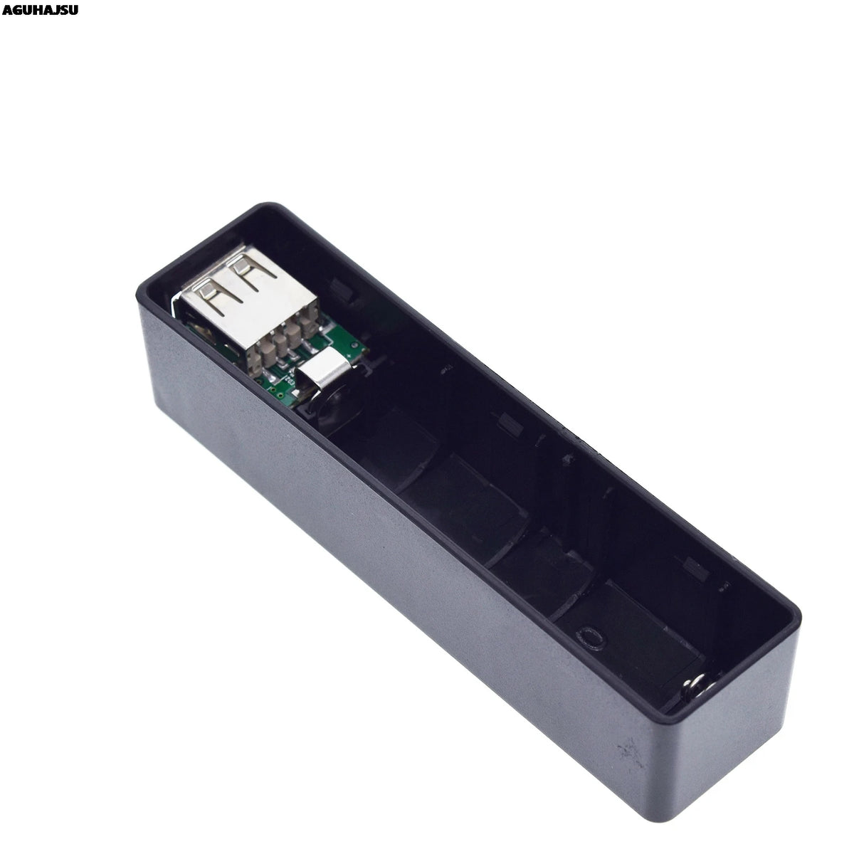 USB Power Bank Case Kit 18650 Battery Charger DIY Box Shell Kit Black For Arduino molewei
