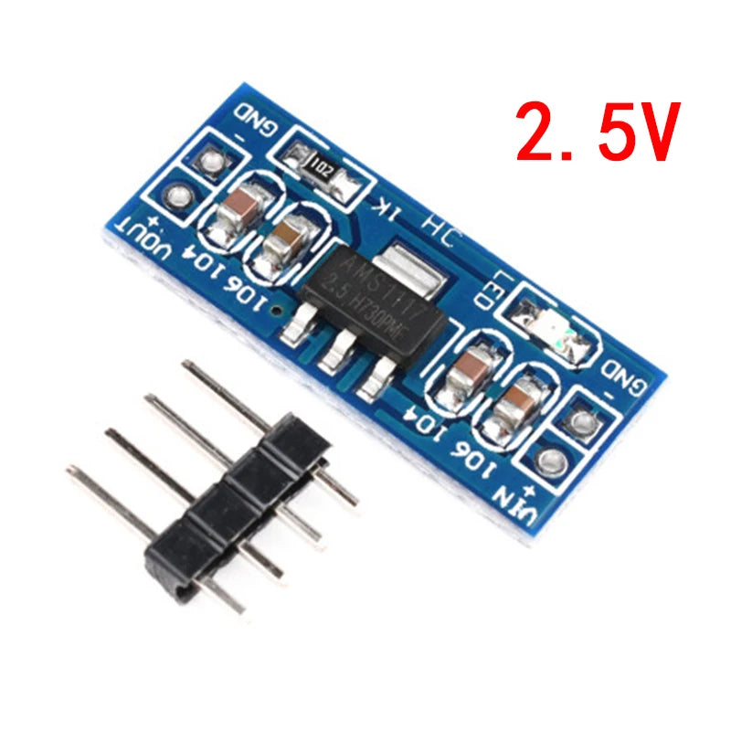 5pcs AMS1117 1.2V 1.5V 1.8V 2.5V 3.3V 5V power supply module AMS1117-5.0V power module AMS1117-3.3V