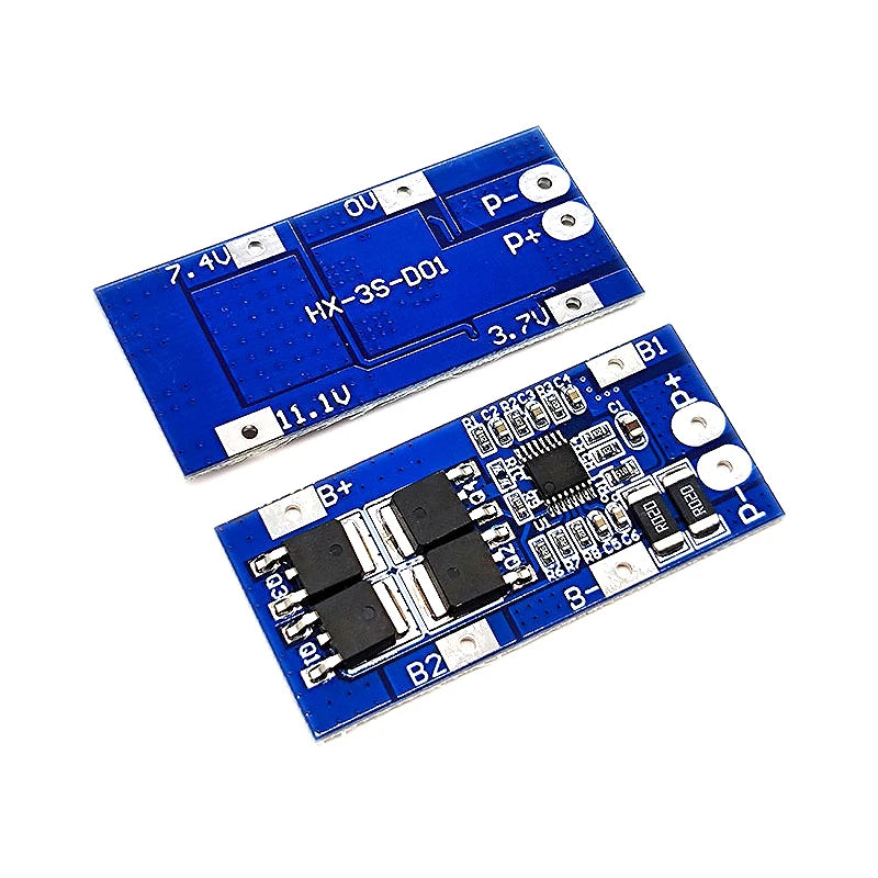 3S 20A 18650 Li-ion Lithium Battery Charger Protection Board 10.8V 11.1V 12V 12.6V Electric 15A Lipo BMS PCB PCM with balance