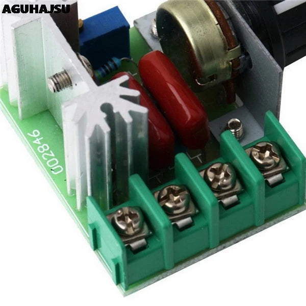 1pcs AC 220 V 2000 W SCR Voltage Regulator Dimming Dimmers Speed Thermostat Controller