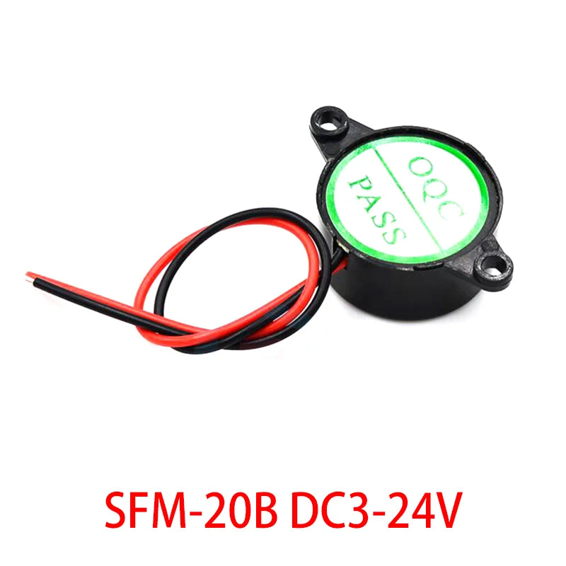 10pcs 3V 5V 12V Active Buzzer Magnetic Long Continous Beep Tone 12*9.5mm New And Original For Arduino Mini Plug Speaker