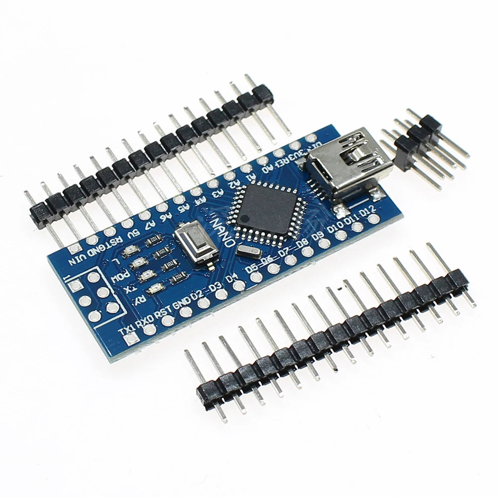 5PCS Nano 3.0 controller compatible with Arduino nano CH340 USB driver NO CABLE NANO V3.0