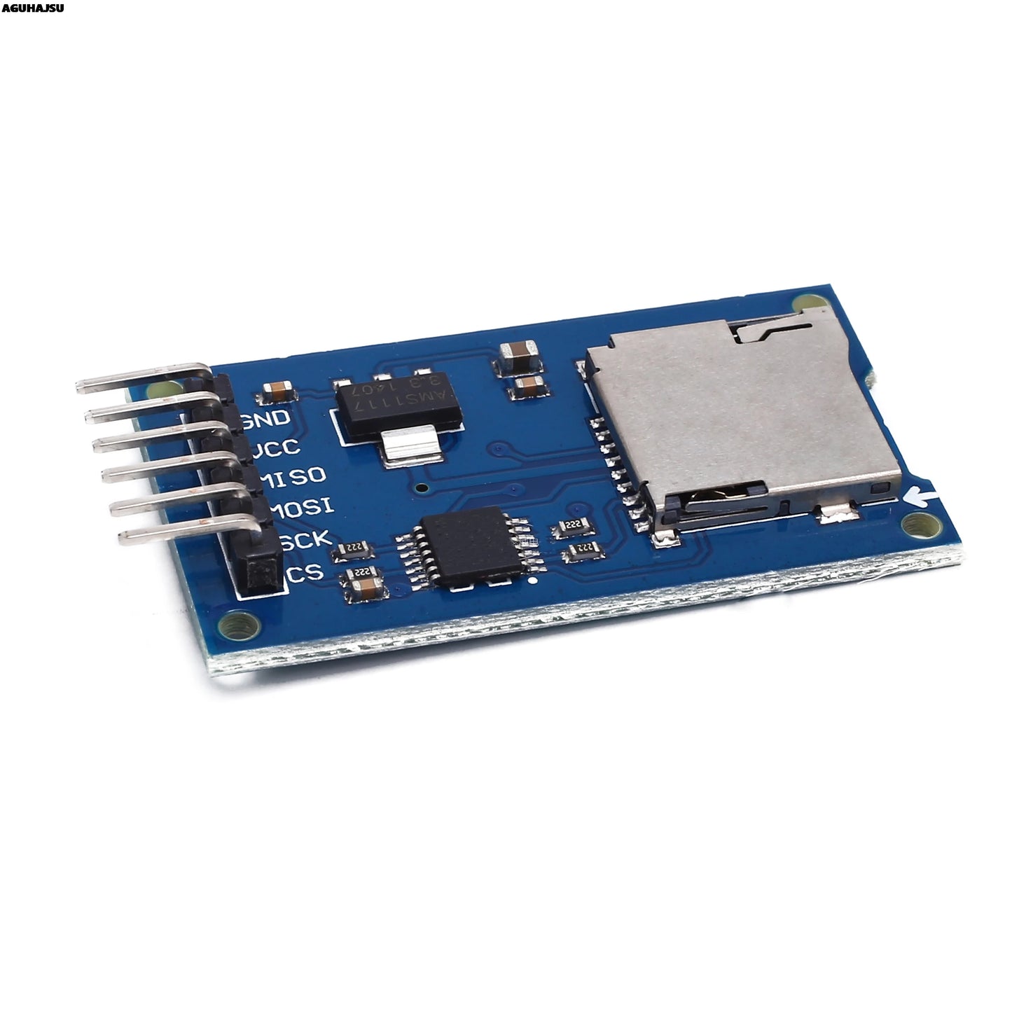 1pcs/lot Micro SD card mini TF card reader module SPI interfaces with level converter chip for arduino