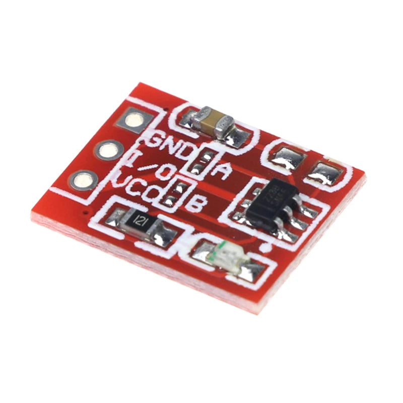 10PCS/LOT NEW TTP223 Touch button Module Capacitor type Single Channel Self Locking Touch switch sensor
