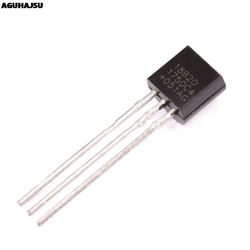 1PCS DS1820 Stainless steel package Waterproof DS18b20 temperature probe temperature sensor 18B20 For Arduino