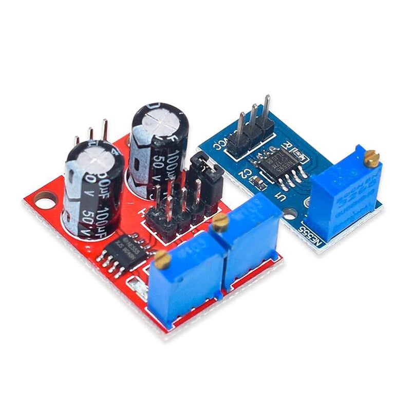 NE555 Pulse Frequency Duty Cycle Adjustable Module Square Wave 5V-12V Signal Generator For Arduino Smart Car