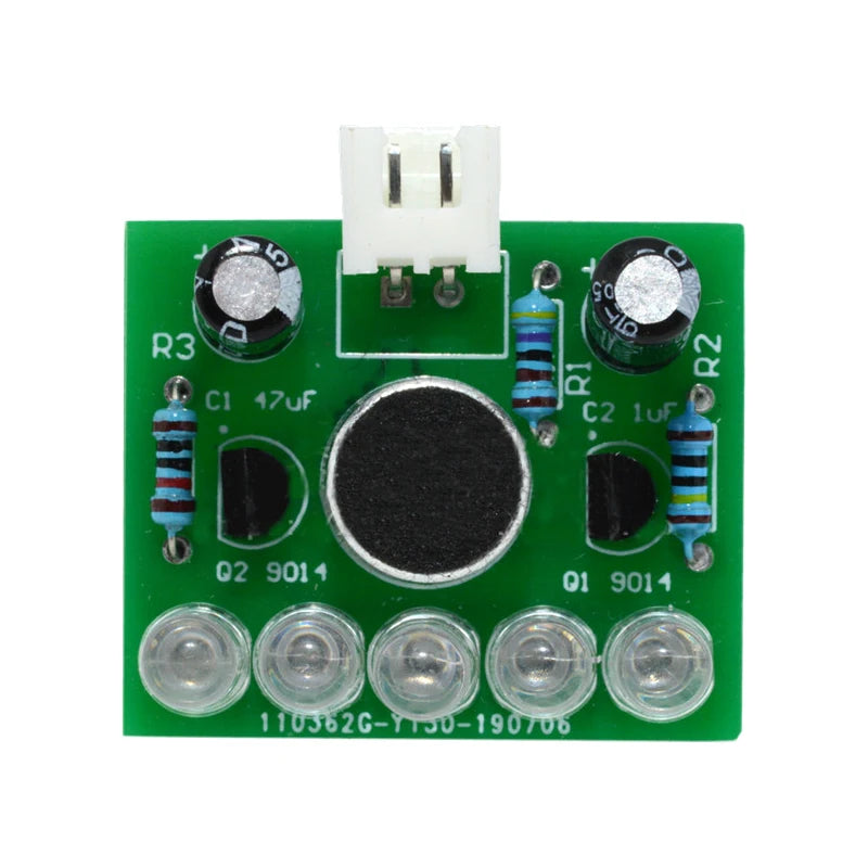 Electronic Funny Kit Voice Control Melody lamp LED Melody Light DIY Production Suite Learning Electronic Kits PCB laboratory