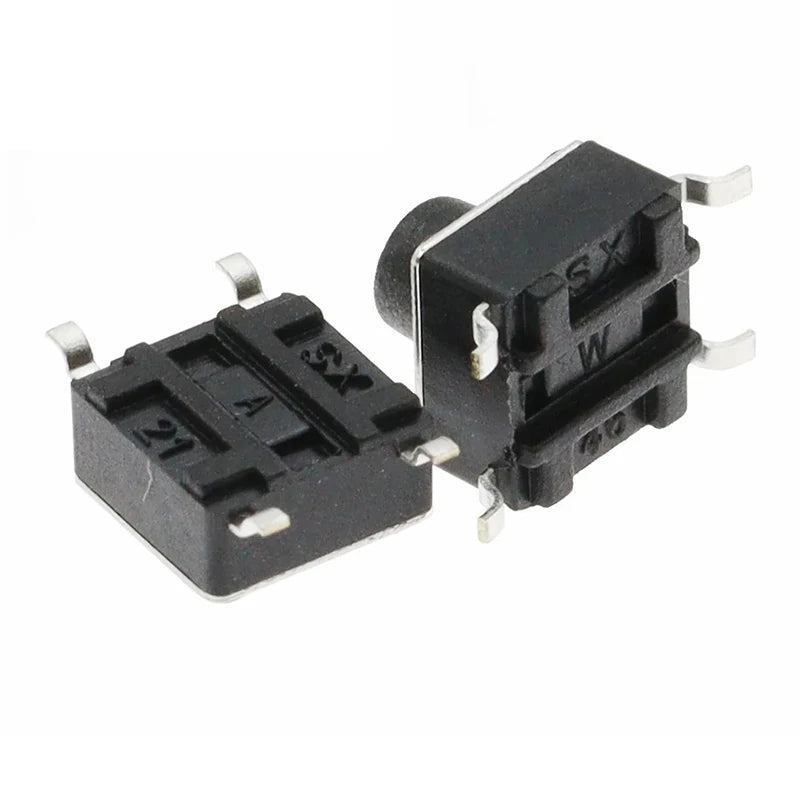 20PCS 4Pin 6*6 Tact Switch Mini Micro Momentary Tactile Push Button Switch 6*6* 4.3/4.5/5.5/6/6.5/7/7.5/8/8.5/9/9.5/10/13mm