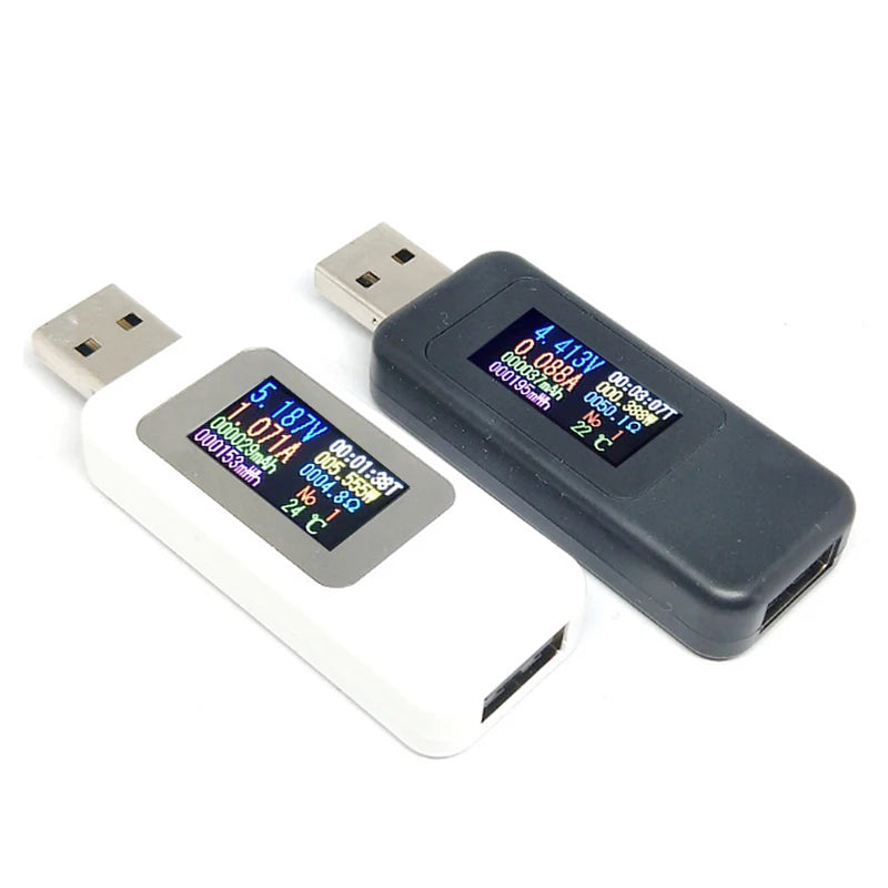 10 in 1 USB Tester DC Digital Voltmeter Amperimetro Current Voltage Meter Amp Volt Ammeter Detector Power Bank Charger Indicator