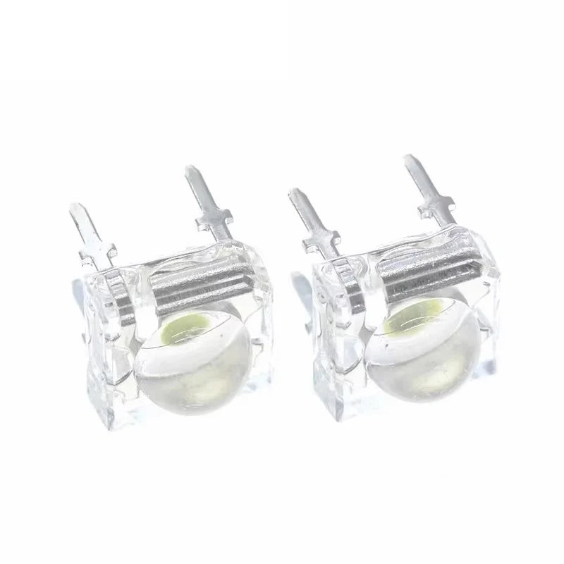 10Pcs 5mm F5 Piranha LED White Red Green Amber Clear 5mm LED Diode Light-Emitting-Diodes 4-pins Piranha LED Diodos Brightness