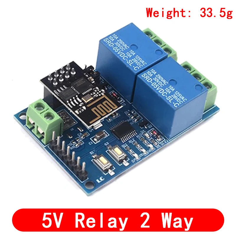 ESP8266 ESP-01 5V 1 2 4 Way WiFi Relay Module Things Smart Home Remote Control Switch ESP01 WIFI Wireless Module Phone APP