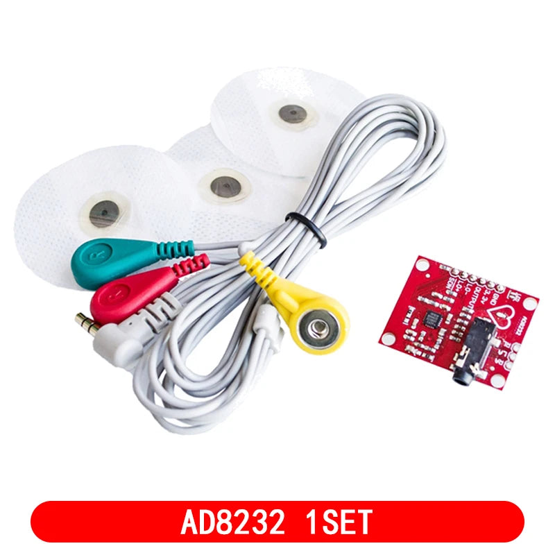Ecg module AD8232 ecg measurement pulse heart ecg monitoring sensor module kit for Arduino