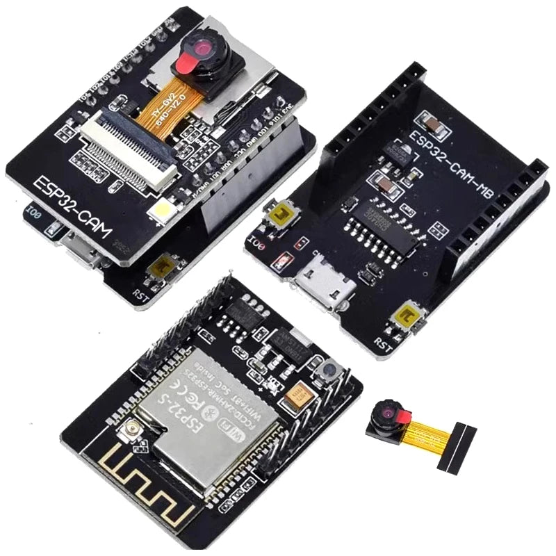 ESP32-CAM ESP32-CAM-MB MICRO USB ESP32 Serial to WiFi ESP32 CAM Development Board CH340 CH340G 5V Bluetooth+OV2640 Camera