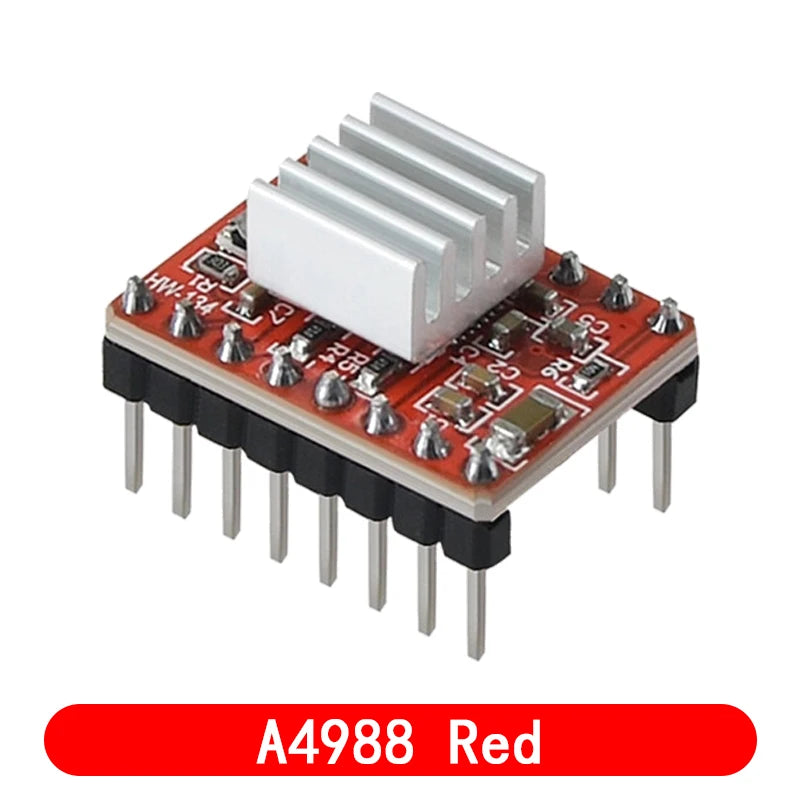 3D Printer Parts A4988 DRV8825 Stepper Motor Driver With Heat sink For SKR V1.3 1.4 GTR V1.0 RAMPS 1.4 1.6 MKS GEN V1.4 board