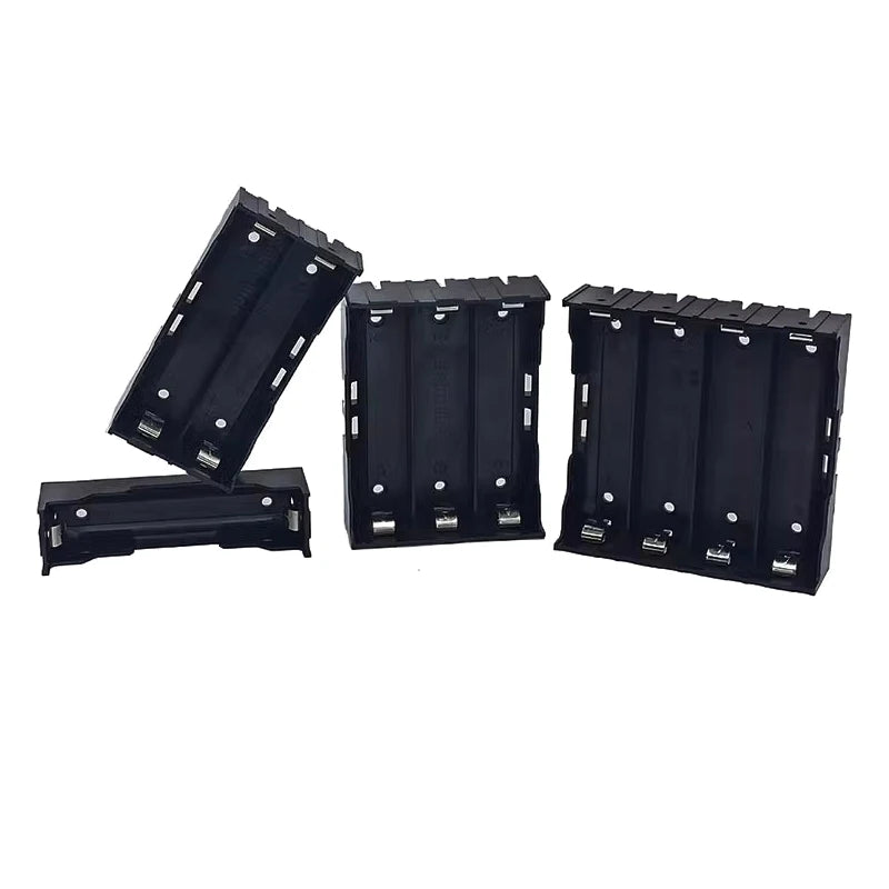 Abs 18650 Power Bank Gevallen 1X 2X 3X 4X 18650 Batterij Houder Opbergdoos Geval 1 2 3 4 Slot batterijen Container Met Harde Pin