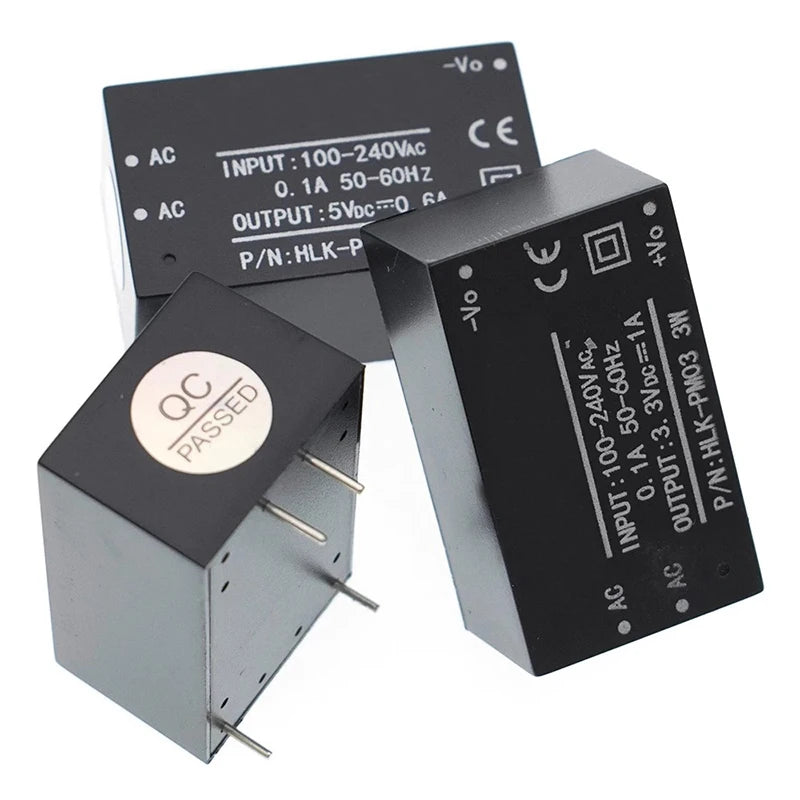 Original HLK-PM01 HLK-PM03 HLK-PM12 AC-DC 220V to 5V/3.3V/12V Mini Power Supply Module Intelligent Household Switch