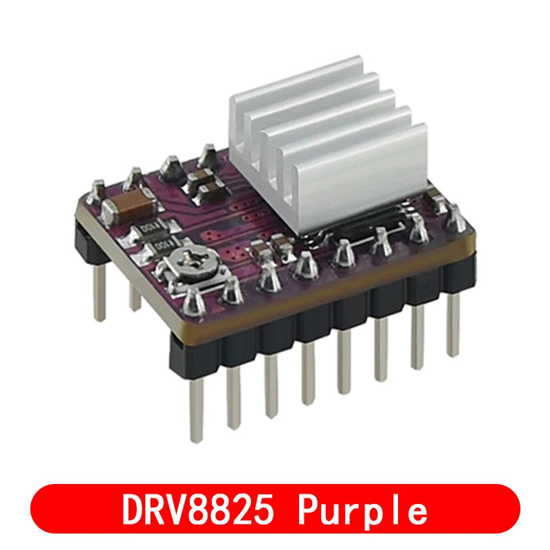 3D Printer Parts A4988 DRV8825 Stepper Motor Driver With Heat sink For SKR V1.3 1.4 GTR V1.0 RAMPS 1.4 1.6 MKS GEN V1.4 board