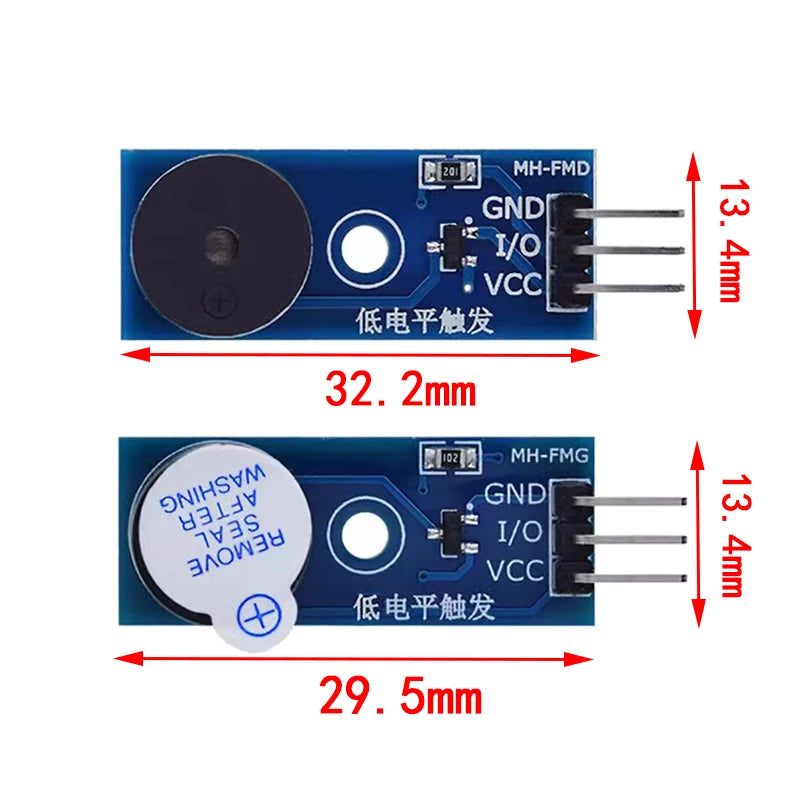 High Quality Active / passive Buzzer Module for Arduino New DIY Kit Active buzzer low level modules