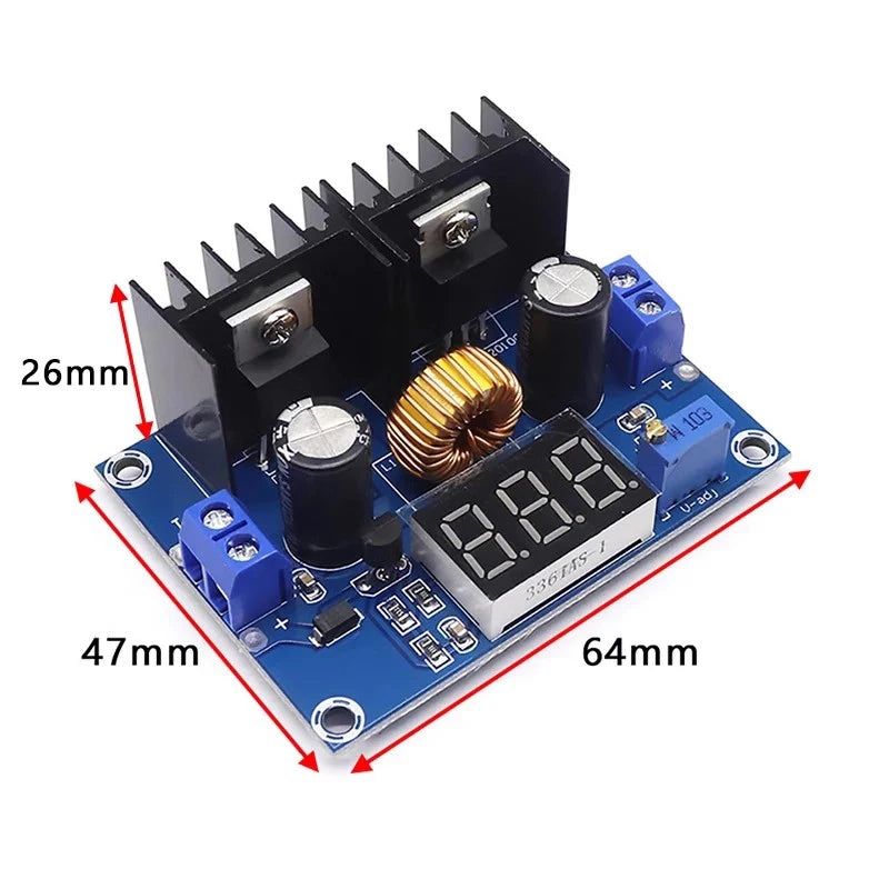 XL4016E1 XL4016 High Power DC Voltage Regulator DC-DC XH-M401 M404 Stetp-down Buck Module with Maximum 8A Tire Voltage Regulator