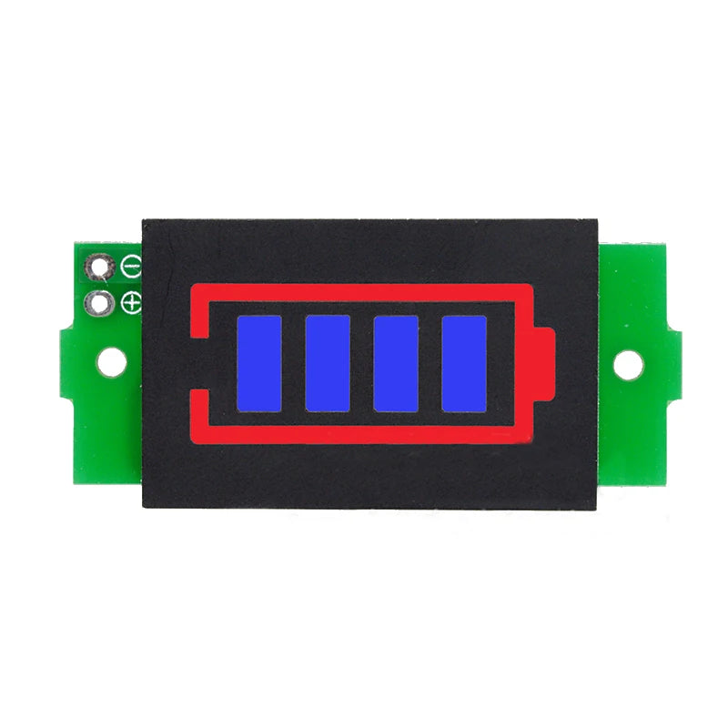 1/2/3/4/5/6/7/8S Lithium Battery Capacity Indicator Module Blue Green Display Electric Vehicle Battery Power Tester 3.7V Li-ion