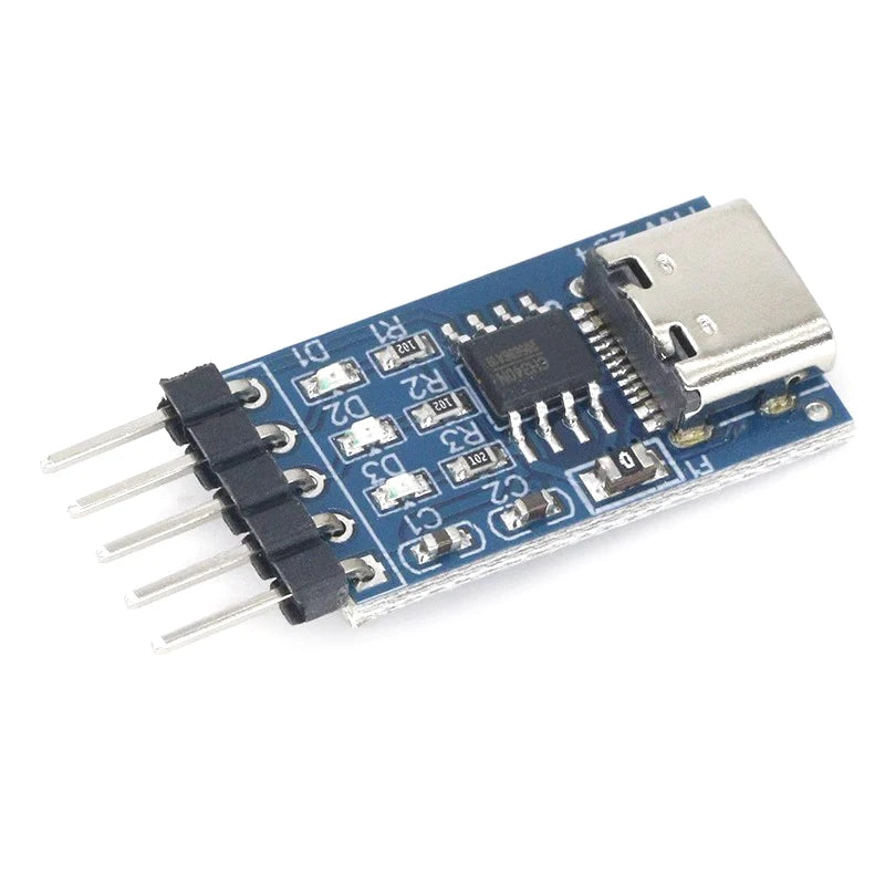 TYPE-C USB to TTL Serial Port CH340N Module CH340 DC 5V/3.3V Upgrade MCU Download Brush Line