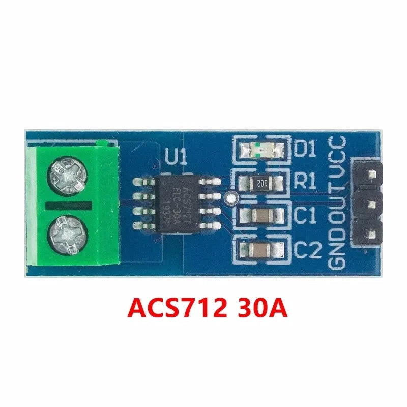 ACS712 5A 20A 30A Range Hall Current Sensor Module For Arduino ACS712-30A ACS712-20A