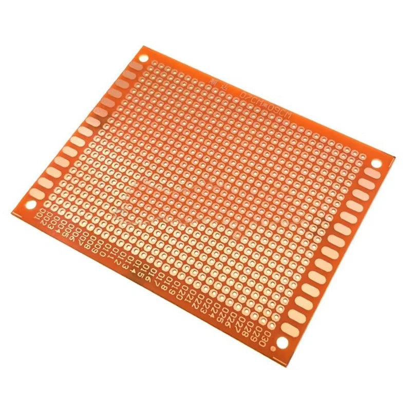 10pcs 7x9 7*9cm Single Side Prototype PCB Breadboard Universal Board Experimental Bakelite Copper Plate Circuirt Board Yellow