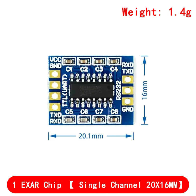 RS232 SP3232 TTL to RS232 Module RS232 to TTL Brush Line Serial Port Module High quality