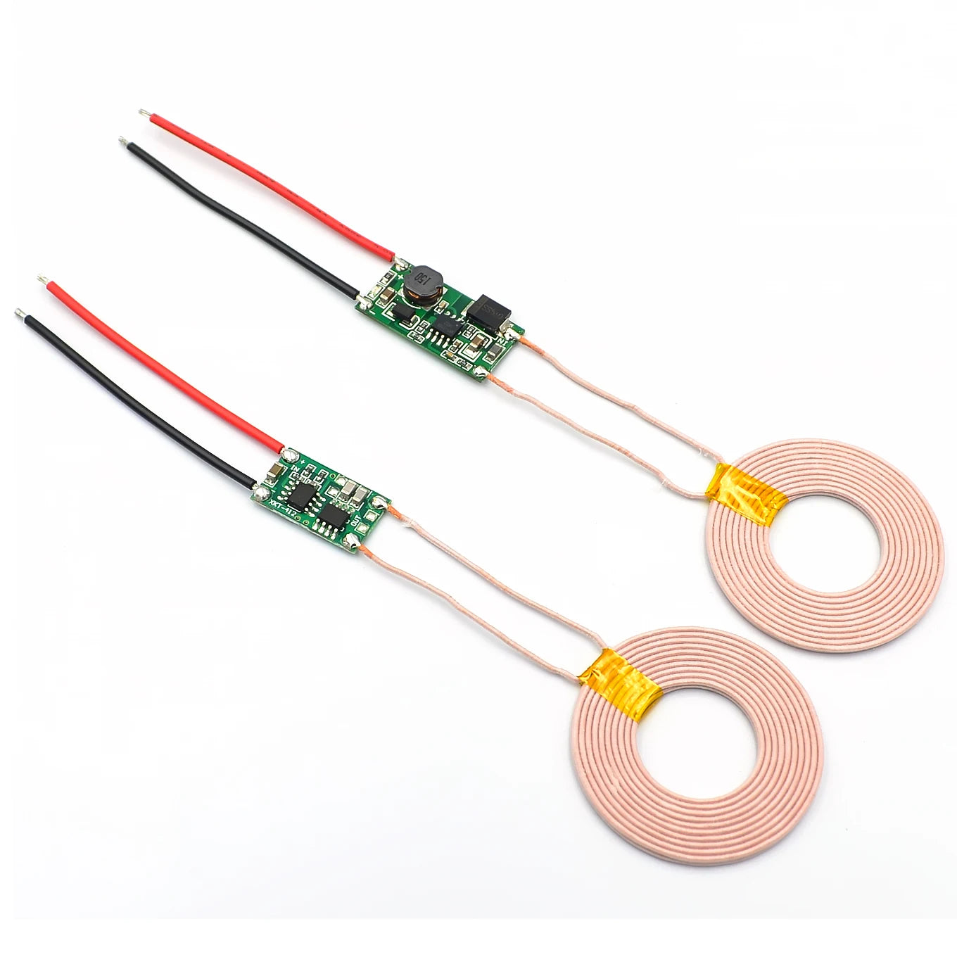 5V 1A/2A Wireless Power Supply Module Wireless Charger Module Transmitter Receiver Terminal Circuit Board Module for DIY Phone