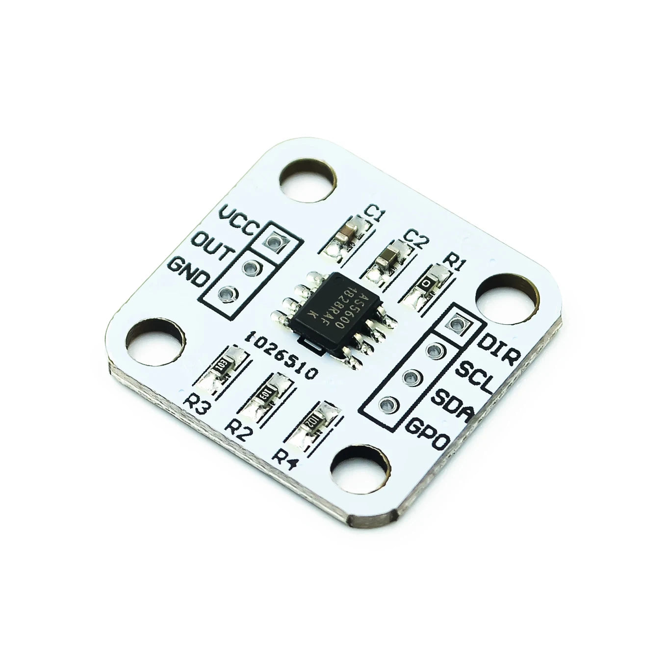 AS5600 magnetic encoder magnetic induction angle measurement sensor module 12bit high precision