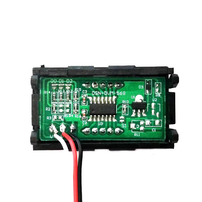 0.56 Inch Mini Red Green Blue LED Display Panel Voltage Meter Voltmeter Home Use Voltage 3 Three Digital DC 4.5V 30V 2 / 3 Wires