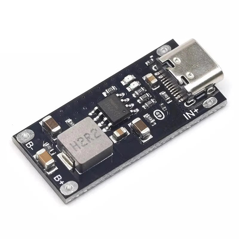 Type C USB Input High Current 3A Polymer Ternary Lithium Battery Quick Fast Charging Board IP2312 CC/CV Mode 5V To 4.2V 4.35V