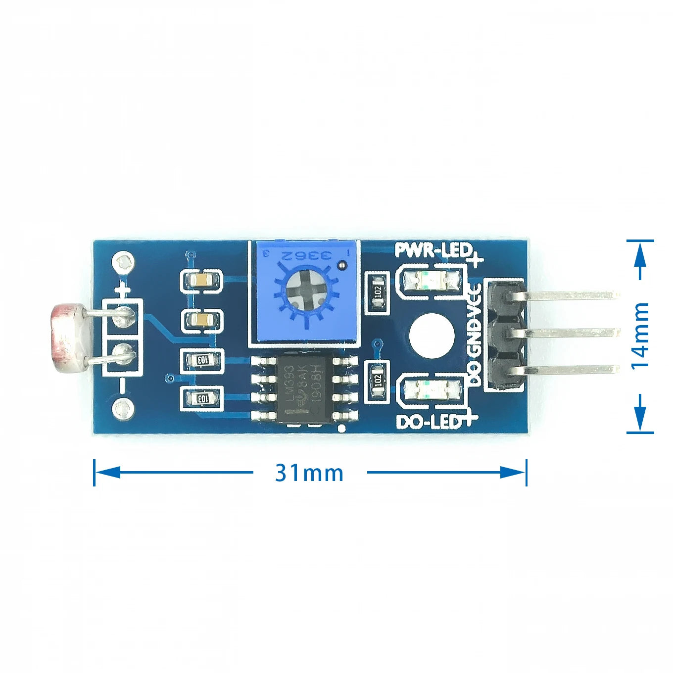 Optical Sensitive Resistance Light Detection Photosensitive Sensor Module for arduino 4pin DIY Kit