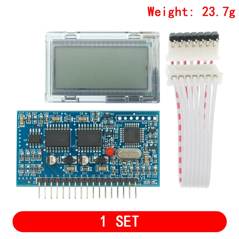 1set DC-DC DC-AC Pure Sine Wave Inverter Generator SPWM Boost Driver Board EGS002 EG8010 + IR2110 Driver Module +LCD