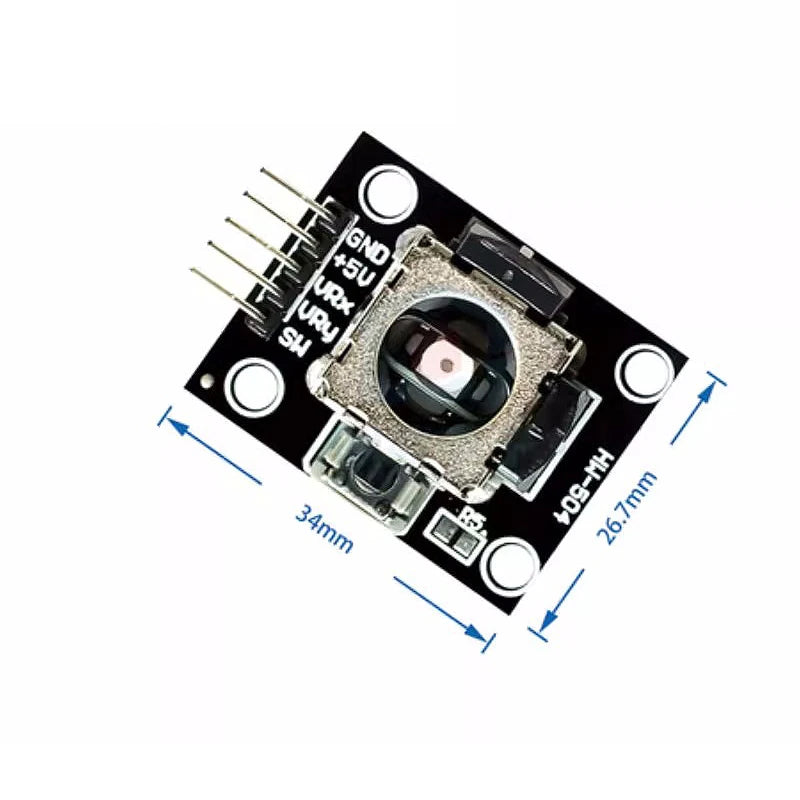 2PCS For Arduino Dual-axis XY Joystick Module Higher Quality PS2 Joystick Control Lever Sensor KY-023 Rated 4.9 /5