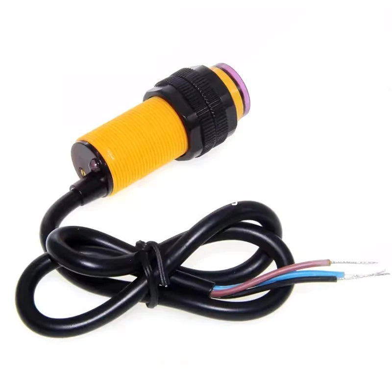 E18-D80NK Infrared Obstacle Avoidance Photoelectric Sensor Proximity Switch 3-80cm Detection Range Adjustable