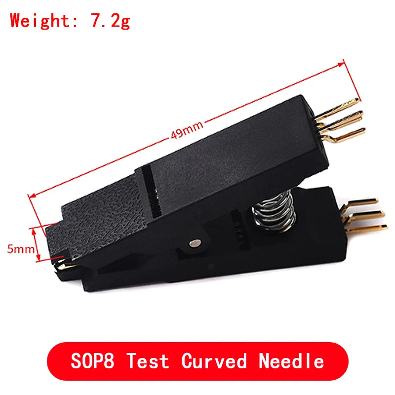 Programmer Testing Clip SOP8 SOP16 SOP SOIC 8 SOIC 16 SOIC8 SOIC16 SOIC8 DIP16 DIP 8 Pin DIP 16 Pin IC Test Clamp without cable
