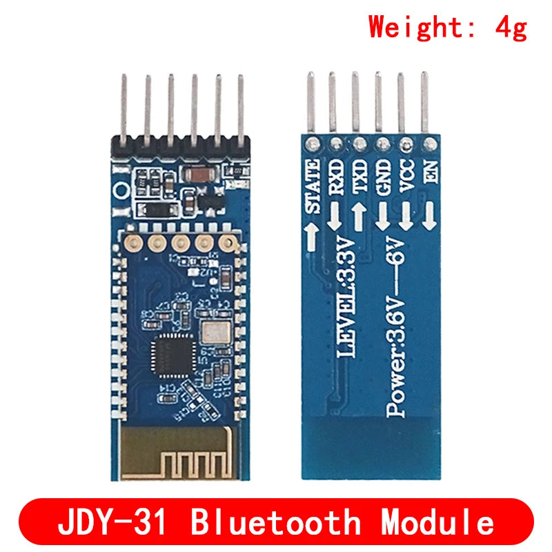 JDY-30 = JDY-31 SPP-C Bluetooth serial pass-through module wireless serial communication from machine Replace HC-05 HC-06