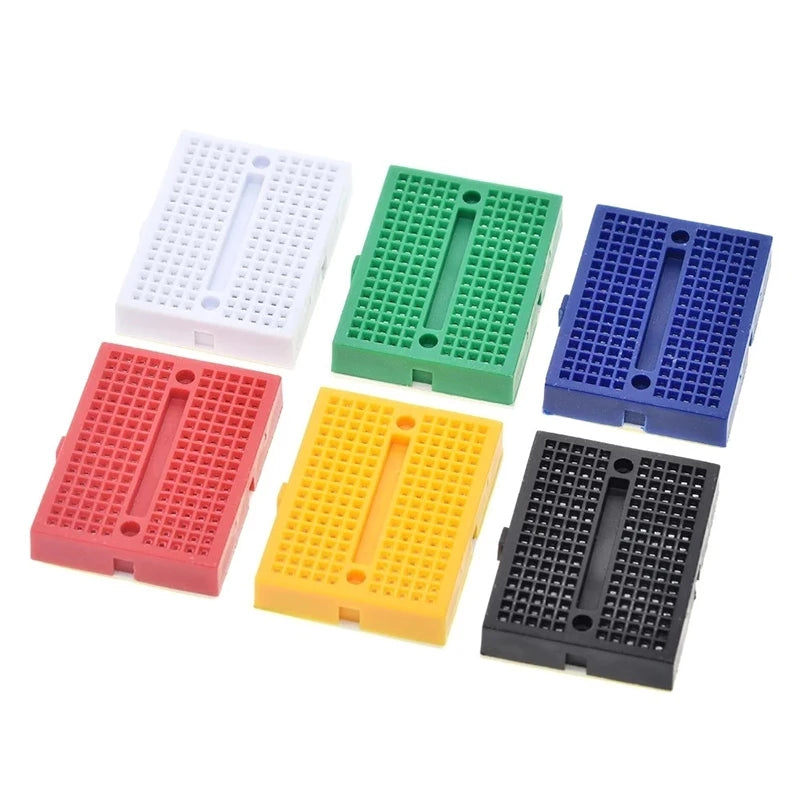 SYB-170 Mini Solderless Prototype Breadboard 170 Tie-points 35*47*8.5mm for arduino Diy Kit