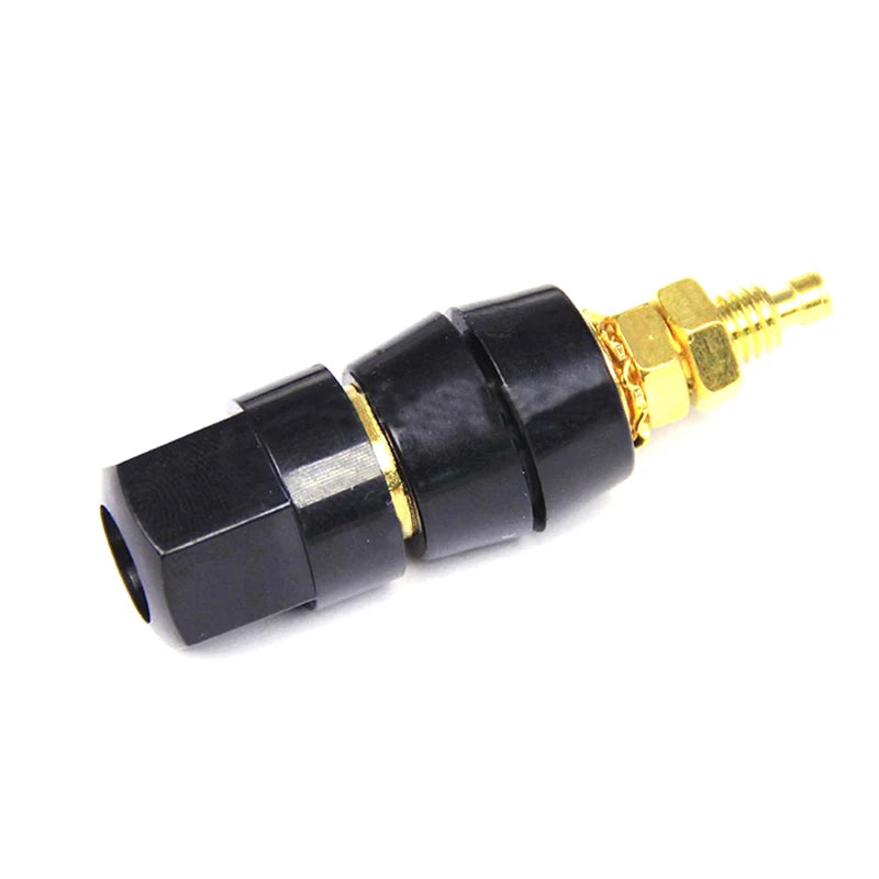 1pair(black+red) Terminals Red Black Connector Amplifier Terminal Binding Post Banana Speaker Plug Jack Adapter Socket