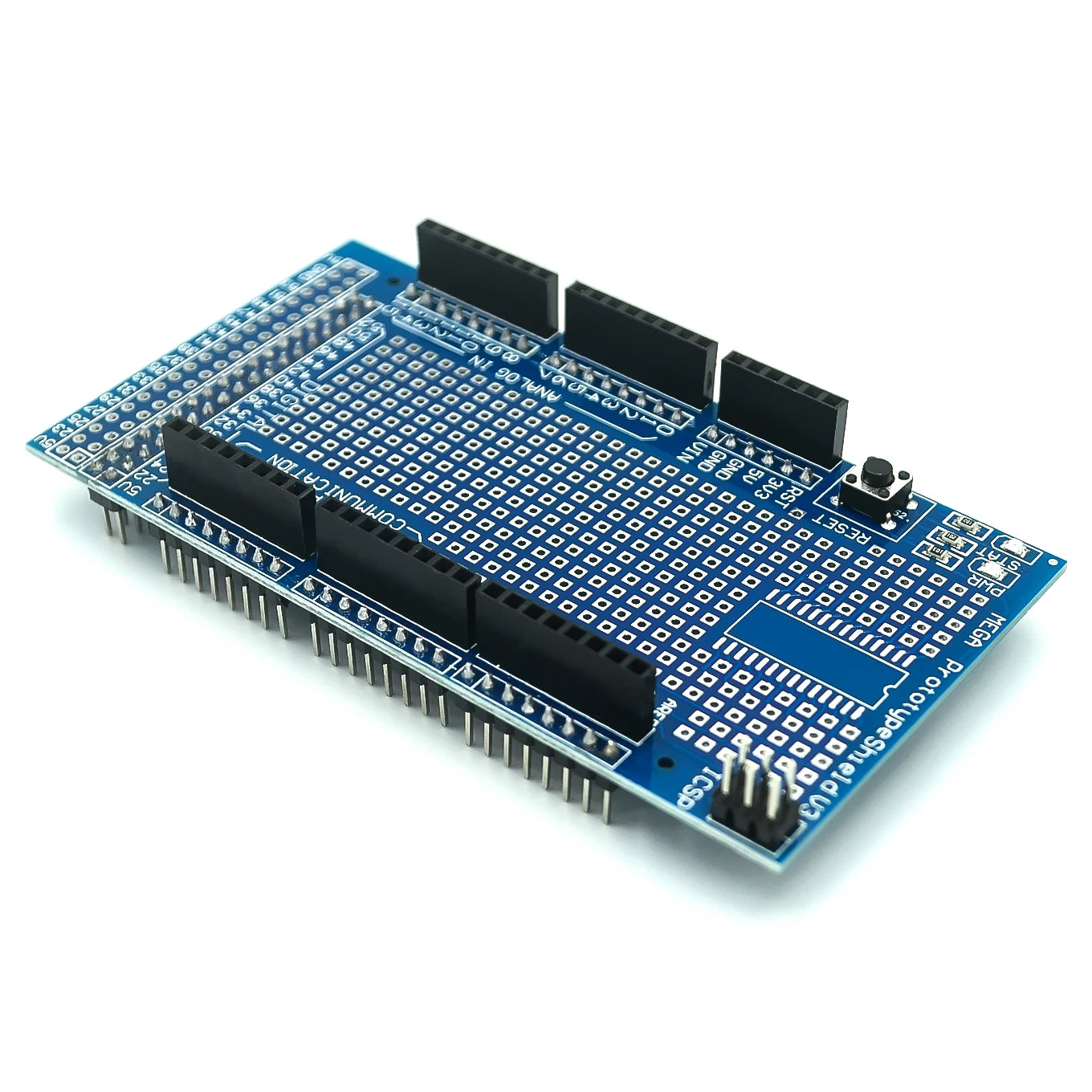 MEGA 2560 R3 Proto Prototype Shield V3.0 Expansion Development Board + Mini PCB Breadboard 170 Tie Points for arduino