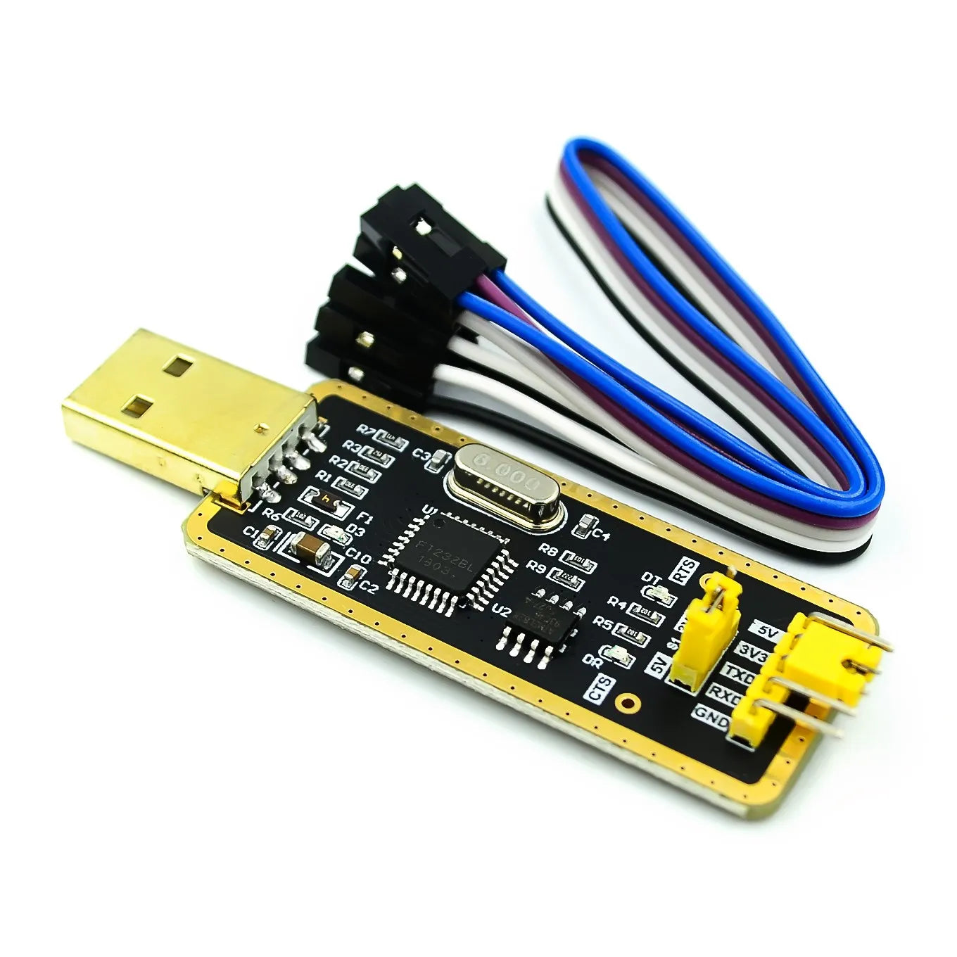 CP2102 USB 2.0 to UART TTL 5PIN Connector Module Serial Converter STC Replace FT232 CH340 PL2303 CP2102 MICRO USB for Arduino