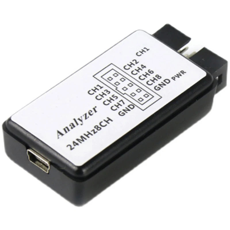 USB Logic Analyzer 24MHz 8 Channel 24M/seconds Logic Analyzer Debugger For ARM FPGA Logic Analyzer Logic 24M 8CH