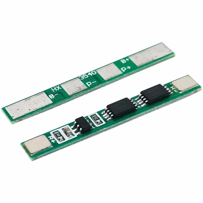 10PCS 1S 3.7V 3A li-ion BMS PCM battery protection board pcm for 18650 lithium ion li battery