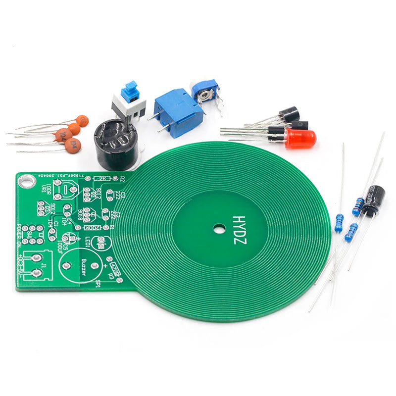 DIY Kit Metal Detector Kit Electronic Kit DC 3V-5V 60mm Non-contact Sensor Board Module DIY Electronic Part Metal Detector