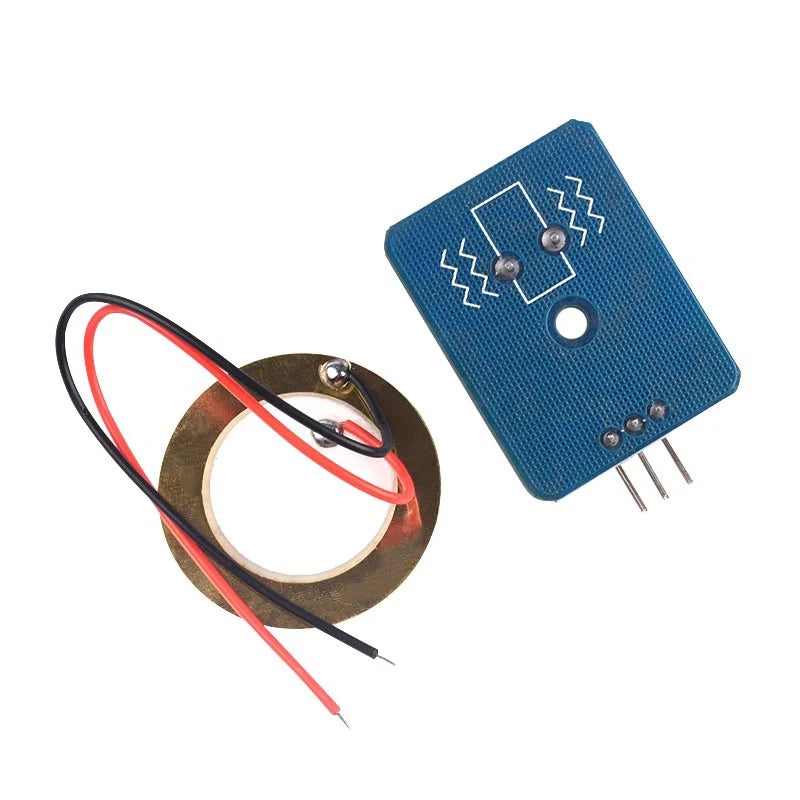 DIY KIT 3.3V/5V Ceramic Piezo Vibration Sensor Module Analog Controller Electronic Components Supplies Sensor for Arduino UNO R3