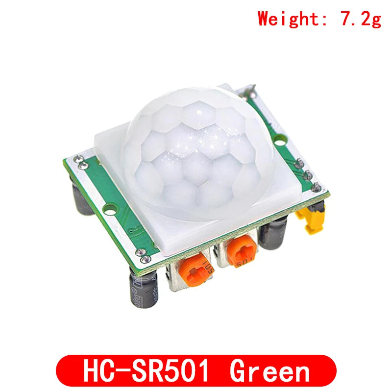 HC-SR501 Adjust IR Pyroelectric Infrared PIR Motion Sensor Detector Module for arduino for raspberry pi kits + Case