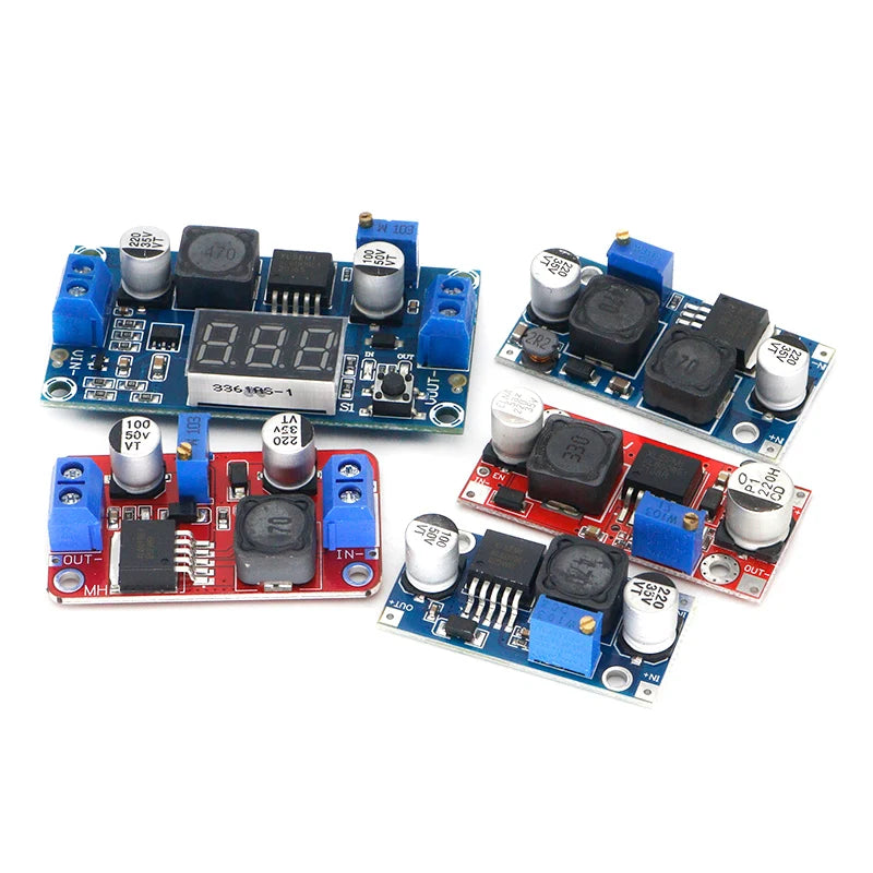 XL6009/XL6019 4A Boost Converter Step Up Adjustable 15W 5-32V to 5-50V DC-DC Power Supply Module High Performance Low Ripple