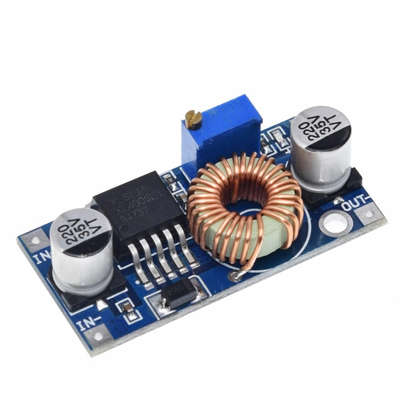 XL4005 DSN5000 Beyond LM2596 DC-DC adjustable step-down 5A 75W power Supply module Large current Large power